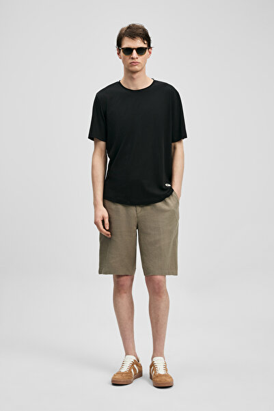 Lufian Junya Men's Basic T-Shirt Black