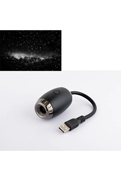 choice2 Galaxy Pattern Car Interior Light Roof Star Light USB LED Starry Atmo...