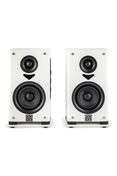 Electromures Boxe active de raft cu Bluetooth și conexiuni USB/OPTICĂ/RCA EM 1022 Alb