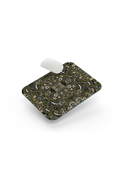 riyaz Ravza Desenli Dikdörtgen Mouse Pad, 17,5 cm x 19,50 cm