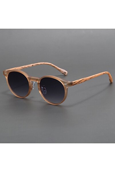 Choice4 Brown Vintage Round Sunglasses For Women Men Hippie Circle Sunglasses...