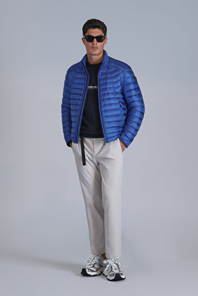 Lufian Andy Goose Feather Men's Coat Cobalt Blue