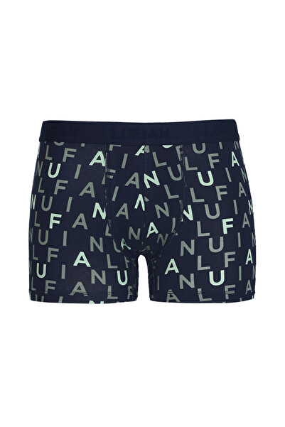 Lufian Rose Erkek Pamuklu Boxer Lacivert