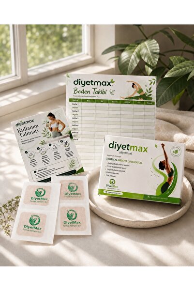 DİYETMAX Göbek bandı (Bitkisel İçerikli 30 Adet)