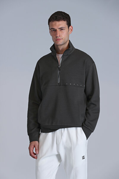Lufian Howe Erkek Sweatshirt Haki