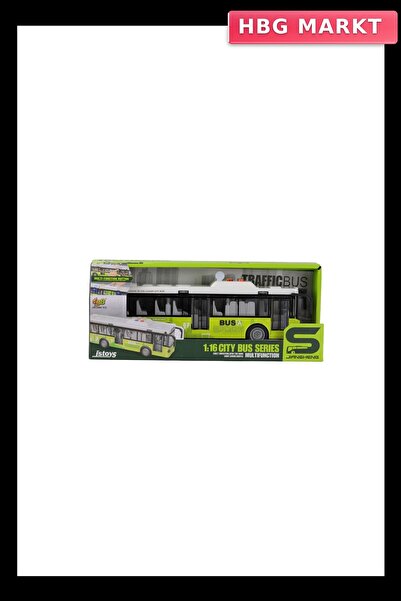 Genel Markalar JS120AB BÜYÜK PİLLİ IŞIKLI SESLİ PİLLİ OTOBÜS