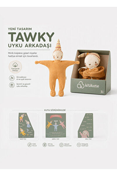 kitikate Tawky Uyku Arkadaşı Kavun 24*35 CM