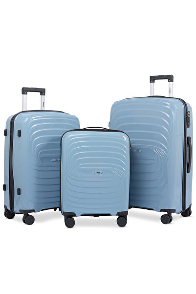 Kairos 3-Piece Luggage Set - 20"/24"/28" with Anti-Theft Zipper | Polypropyle...