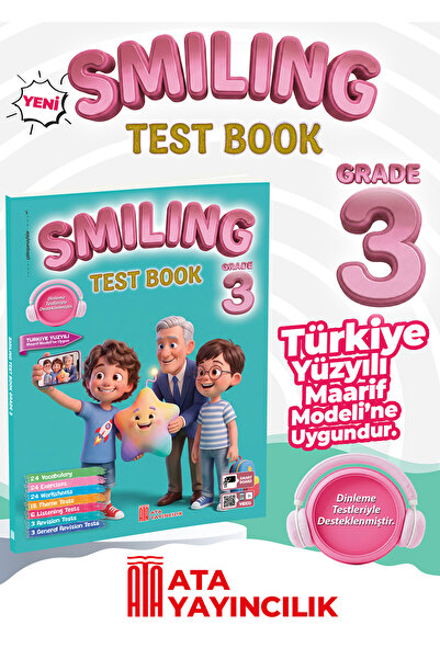Ata Yayıncılık 3. Sınıf Smiling Test Book
