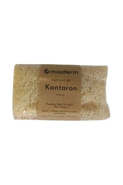 miaderm Natural pumpkin fiber soap with st. john's wort extract | 120gr