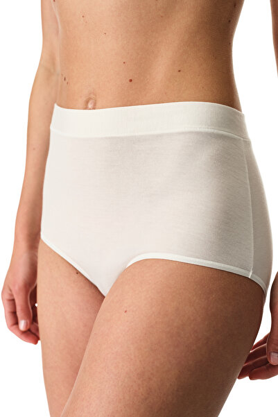 Penti Ecru Collagen Slip-Höschen mit hoher Taille