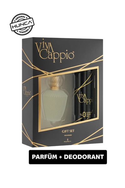 Viva Cappio Hunca Kadın Parfümü 60 ml Edt  150 ml Deodorant Set