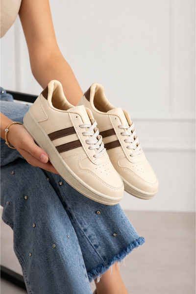 eformoda by emre yılmaz Bej Unisex Sneaker JH176