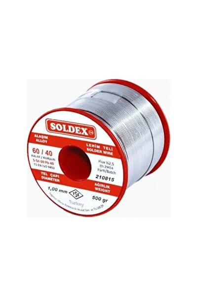 Soldex Sn60 Pb40 Lehim Teli - 1mm 500gr