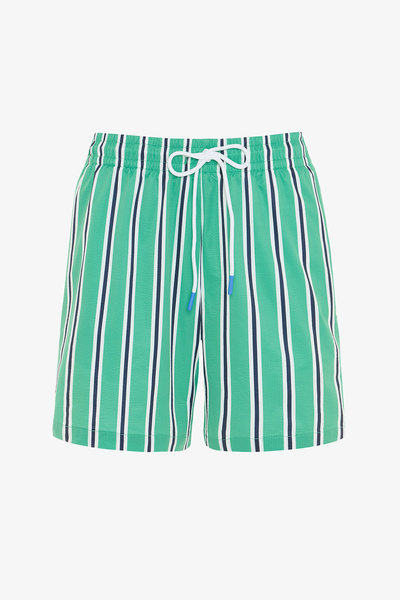 Penti Vocation Striped Mid-Waist Men's Swim Shorts