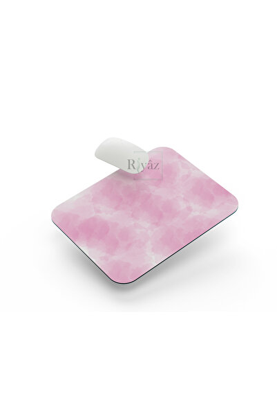 riyaz Pembe Zemin - Dikdörtgen Mouse Pad, 17,5 cm x 19,50 cm