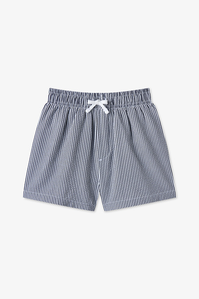 Penti Erkek Çocuk Navy Tissue Çizgili Şort