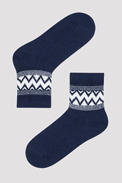 Penti Αγόρι κάλτσες Navy Blue Zigzag