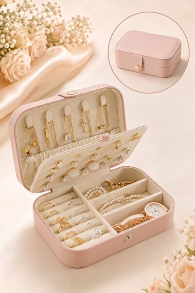 Boldy Travel Jewelry Box - Jewelry Organizer Box - Jewellery Box - Jewelry Ac...