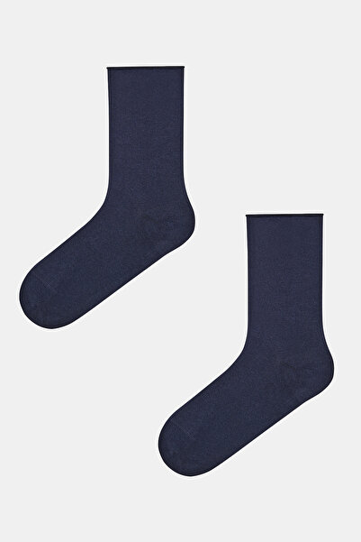 Penti Navy Blue Comfortable Rubber Bamboo Socks
