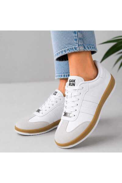 GAK RUN Two-Tone White Casual Sports Shoes Comfortable Rubber Sole