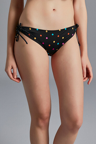 Penti Bunt gepunkteter Ring-Bikini Altı