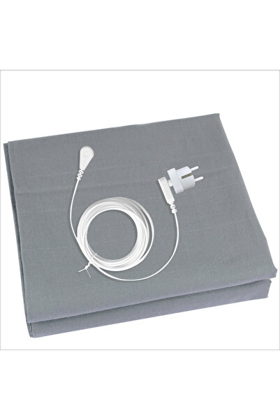 Choice27 152CMx203CM Grey with EU plug 10% Silver Fiber Grounding Sheet Flat ...