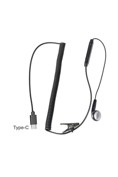 Choice Type C Plug 3.5MM / Type C Single Side Wired Earphone In-Ear Headphone...