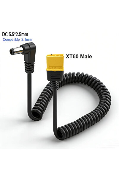 Choice DC to XT60 M XT60 to DC 5.5 X 2.5/2.1mm Connector Power Cord DC to XT6...