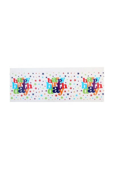 Generic Brand Fata de Masa Dreptunghiulara, Colectia Happy Birthday, 180 x 10...