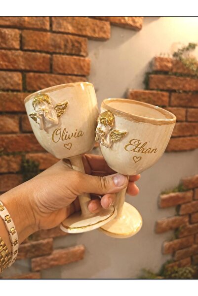 BBL Bonita Bon Luxe Kişiselleştirilebilir El Yapımı Şarap Kadehi – Özel Tasar...