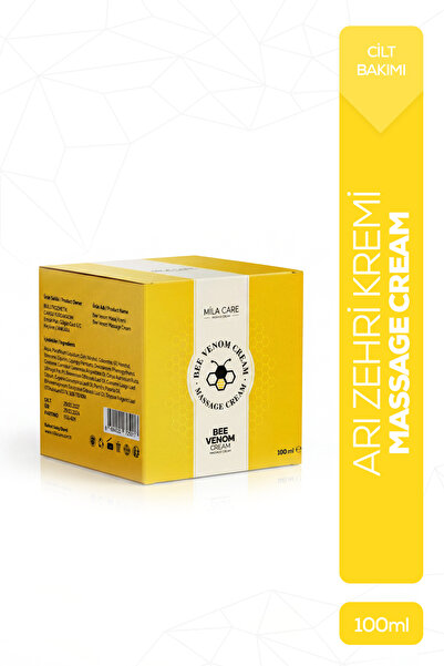 Mila Care Health&Beauty Bee Venom Arı Zehri Kremi 100ml