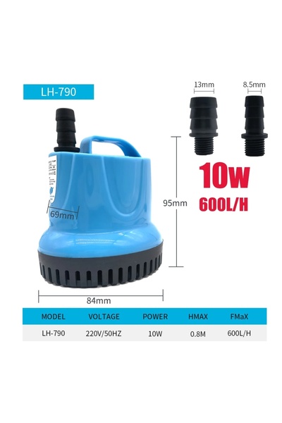 Choice 220V 10W 10/25/45/85W Submersible Water Pump Aquarium Circulating Pump...