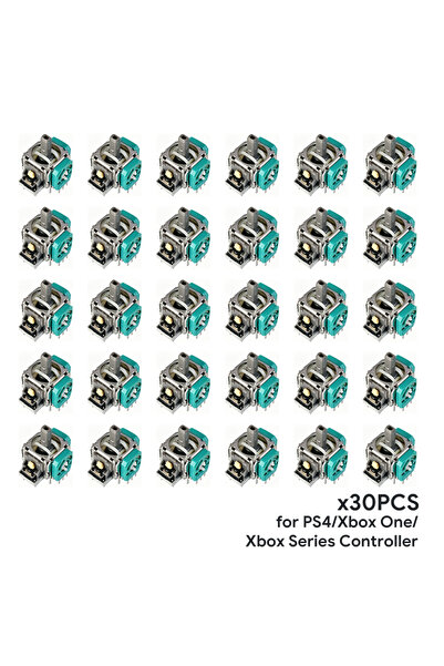 Choice 30pcs for P4 X1 XSX DATA FROG 10/20/30pcs Replacement 3D Analog Joysti...