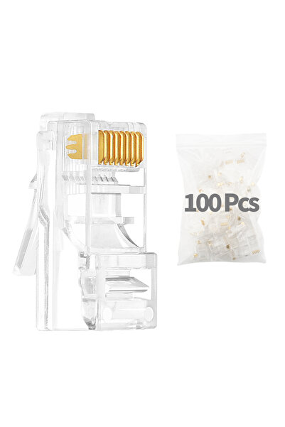 Choice 100pcs Cat6 CAT6A Pass Through RJ45 Modular Plug Network Connectors UT...
