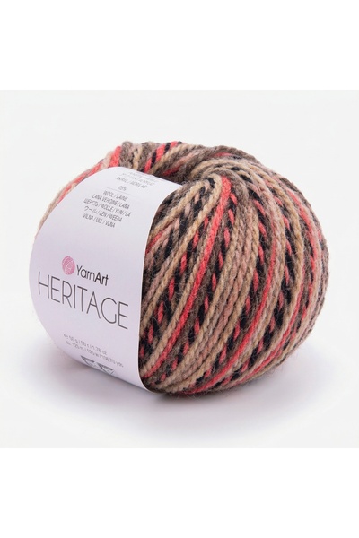 Yarnart Herıtage - Marbled Hand Knitting Yarn Marbled-338
