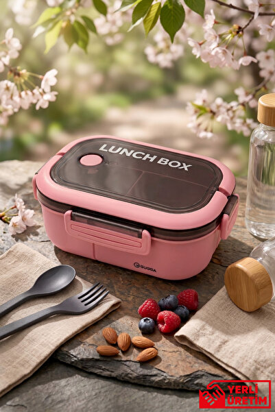 GUGGA Daily - Taşınabilir Yemek Kabı Lunchbox Diyet Spor Okul Beslenme Kutusu...