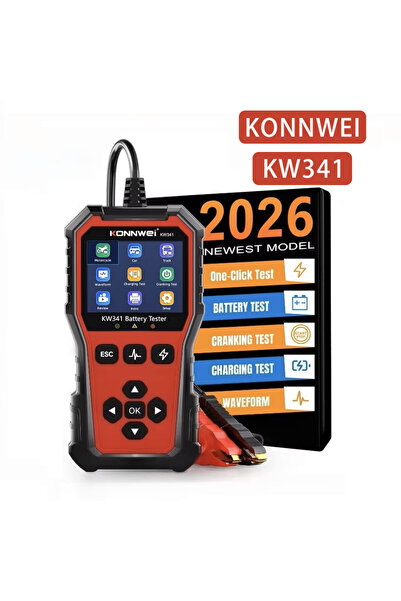 Choice KONNWEI KW341 KONNWEI KW341 KW340 Car Moto Truck Battery Tester 6V12V2...