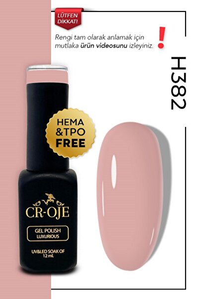 CROJE KALICI OJE Kalıcı Oje H382 - (12 ml)