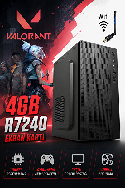 Dmc N129 I7 860,16gb Ram,256gb Ssd,4gb R7240 128bit Ekran Kartı,oyuncu Masaüs...