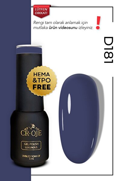 CROJE KALICI OJE D181 - Grimsi Mavi (5 ml)