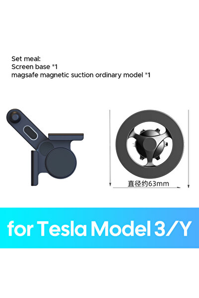 Choice Magnetic Car Phone Mount Holder 15W Magnetic Wireless Charger Compatib...