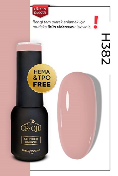 CROJE KALICI OJE Kalıcı Oje H382 - Nude (5 ml)