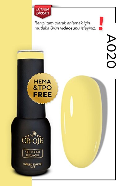 CROJE KALICI OJE A020 - Sarı (5 ml)
