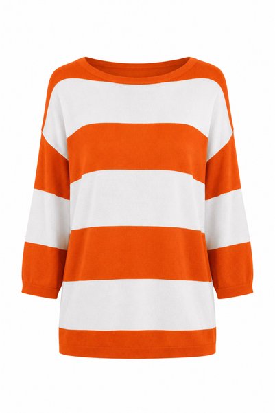Zelish My Sister Thick Striped Knitwear Sweater