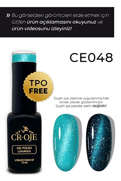 CROJE KALICI OJE Kalıcı Oje 7D Cat Eye-048