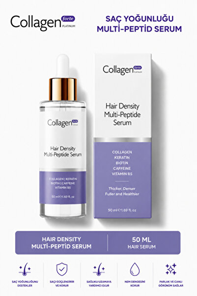 Collagen Forte Platinum Saç Dökülmesine Karşı Serum 50ml, Kolajen Içerikli, B...