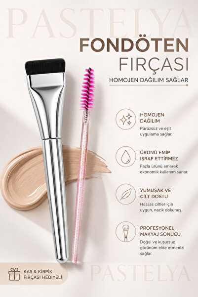 Generic Brand Foundation Brush Foundation Brush That Provides Homogeneous Dis...