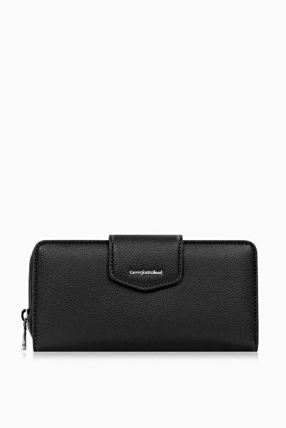 CENGİZ PAKEL Women's Wallet-Portfolio 65232m Maddy-Black