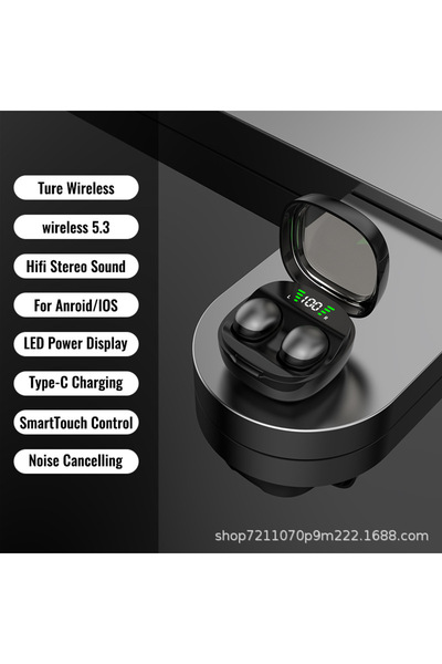 Choice Black mini13X Mini Invisible Earphones Bluetooth 5.3 Headphones HiFi S...